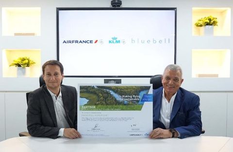 Air France-KLM and Bluebell Korea to enter into partnership for corporate SAF program Air France-KLM and Bluebell Korea to enter into partnership for corporate SAF program