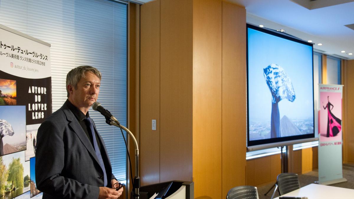 © Jean-Michel André - Norbert Crozier, directeur de la Mission Louvre Lens Tourisme