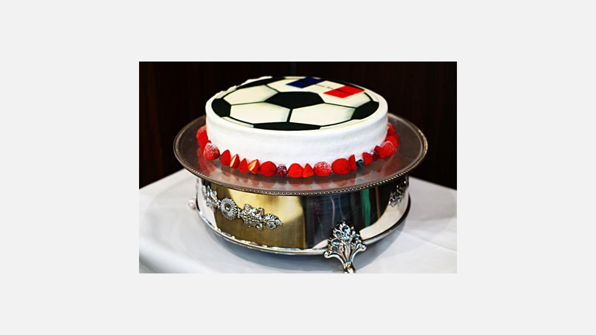 L'hôtel a célébré la victoire de la France à la Coupe du monde de football