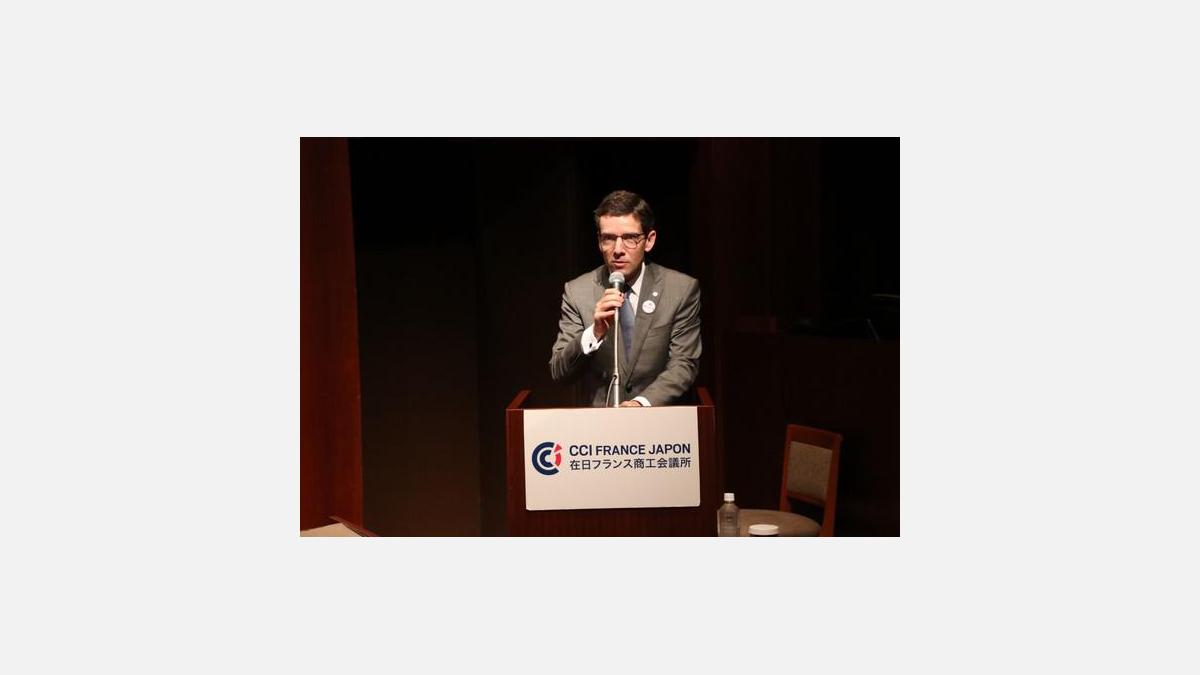 Jérôme Bruhat, administrateur de la CCI France Japon