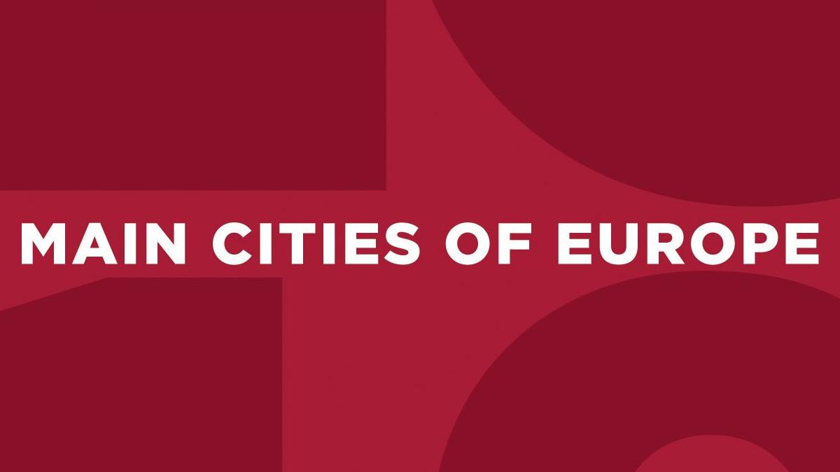 przewodnik Main Cities of Europe 2019_okładka