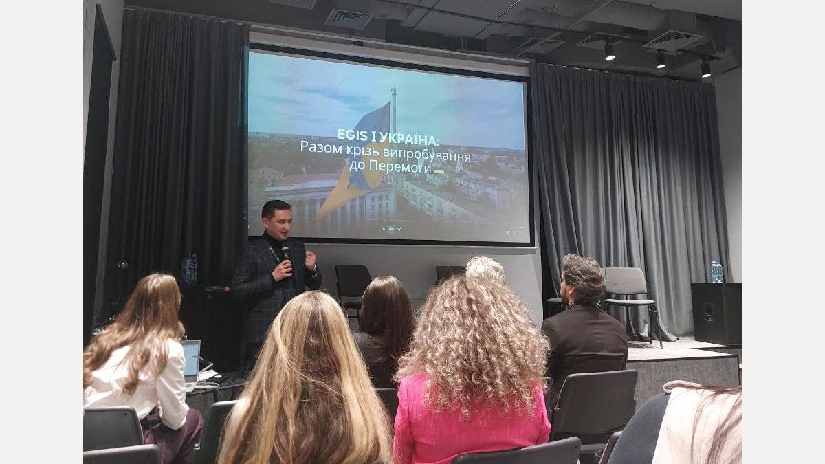 Egis Ukraine, membre de la CCIFU a réuni à l'occasion de ses 30 ans de présence en Ukraine ses clients et partenaires. Ensemble nous sommes plus fort pour mener les projets à haute valeur ajoutée.