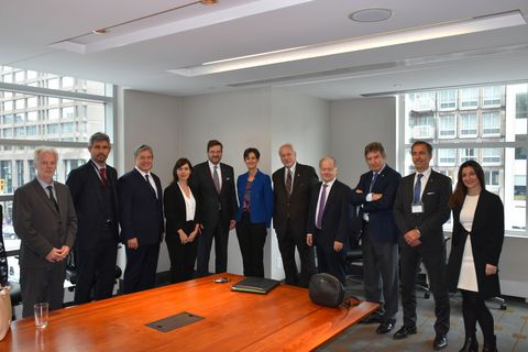 CETA ALENA Photo des intervenants lors du déjeuner-conférence CETA ALENA