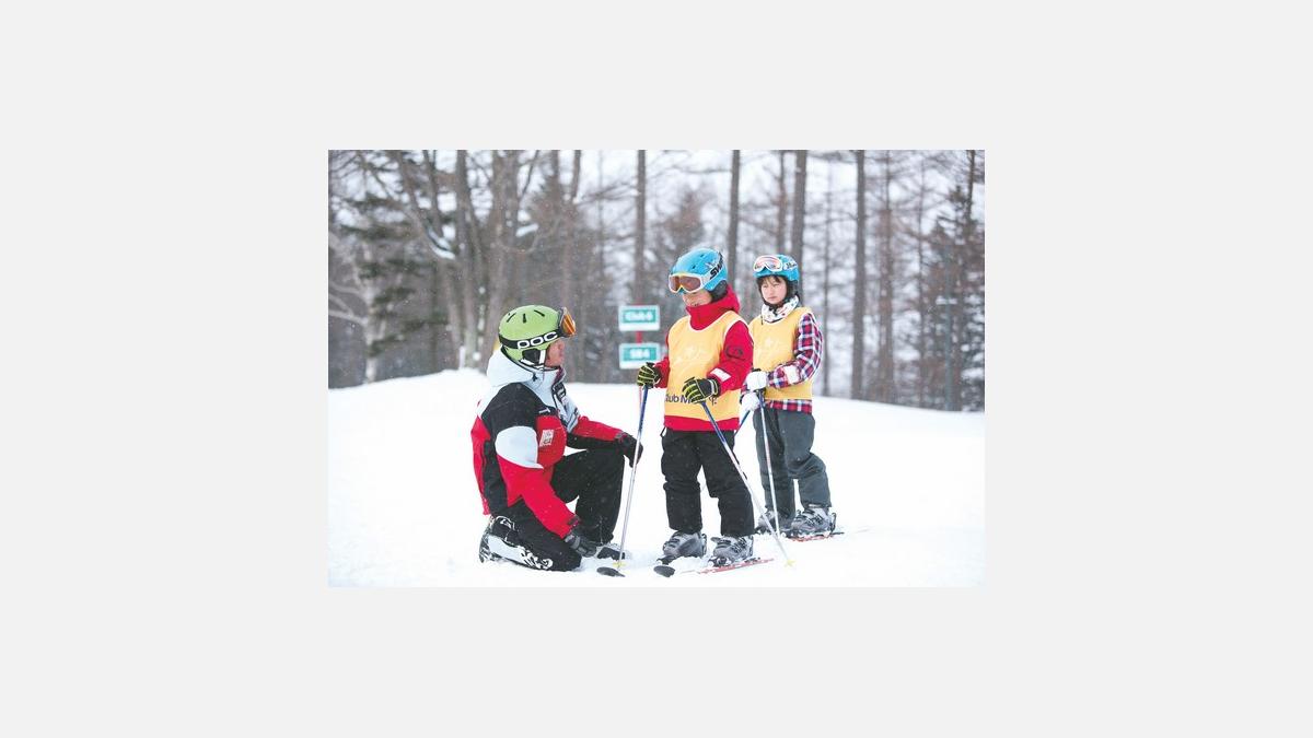 Cours de ski pour les enfants