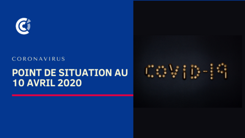 Point de situation du Covid-19 au 10 avril 202 Point de situation du Covid-19 au 10 avril 202
