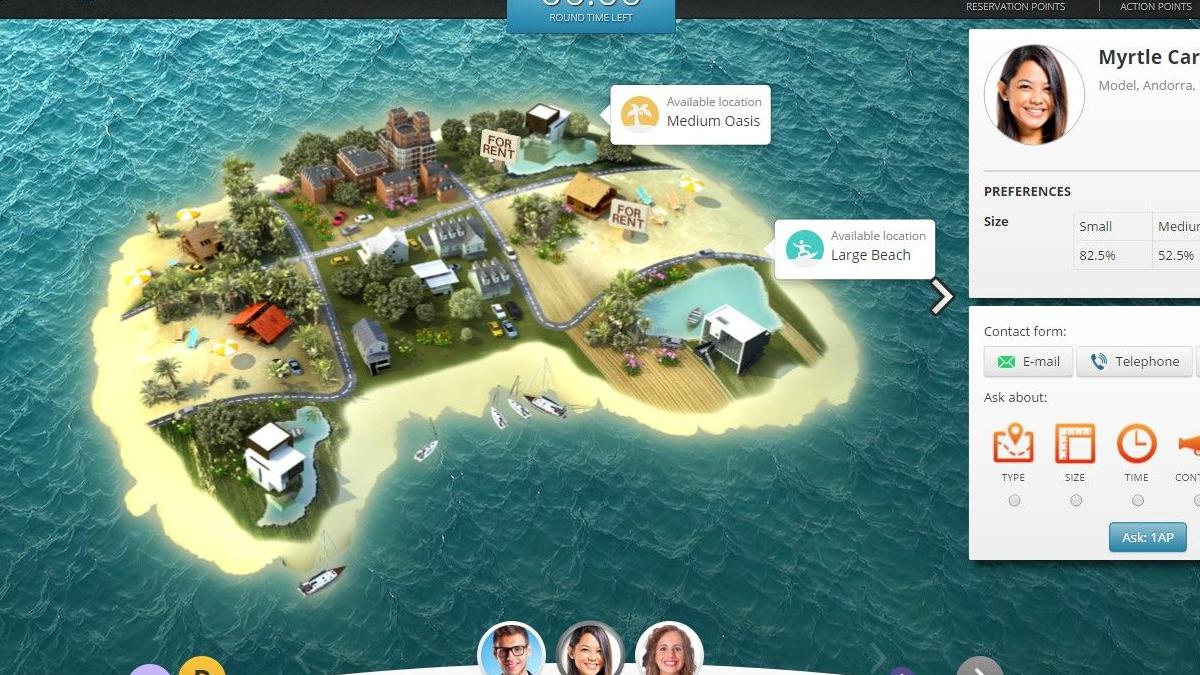 CompetenceGame screen