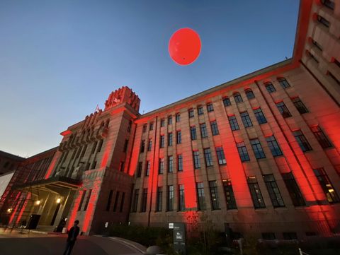 Space lighting and Space Decoration by Airstar Japan for Kyotographie 10th Anniversary Space lighting and Space Decoration by Airstar Japan for Kyotographie 10th Anniversary