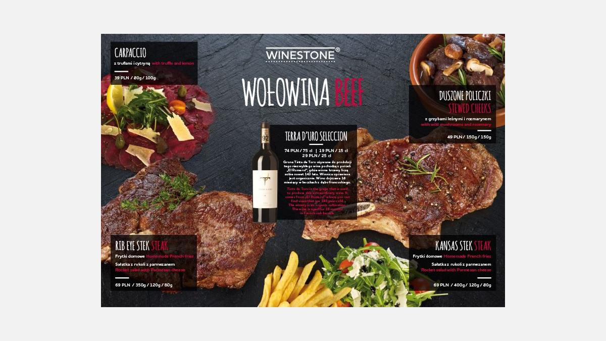 Oferta w restauracjach Winestone2