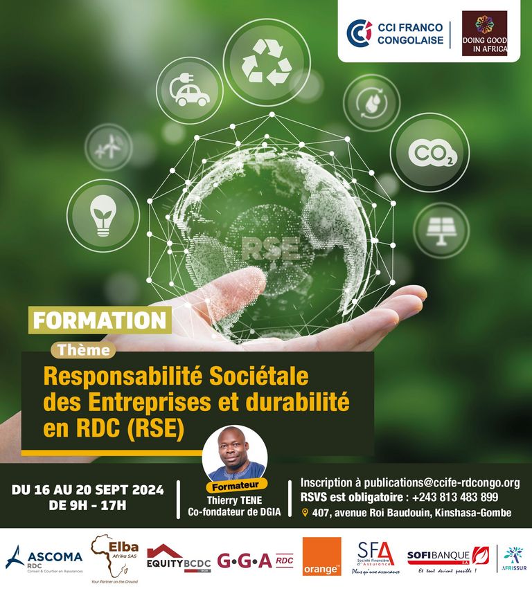 Formation Sur La Responsabilit Soci Tale Des Entreprises Et Durabilit