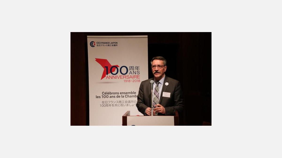 Guy Bonaud, administrateur de la CCI France Japon