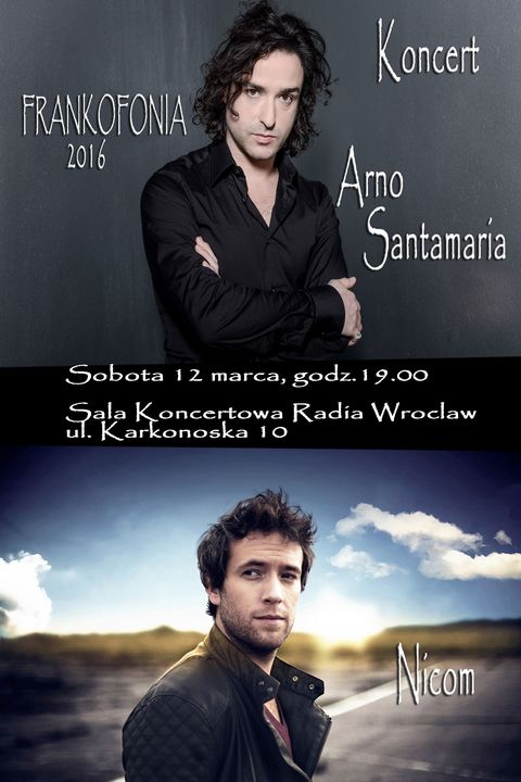 affiche concert Arno et Nicom 1