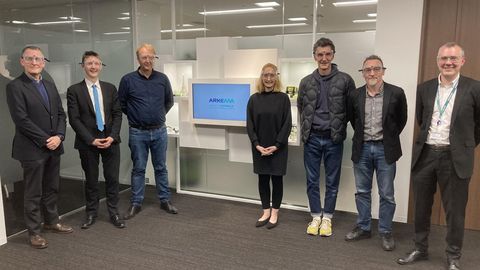 Visite des laboratoires d'Arkema à Kyoto Visite des laboratoires d'Arkema à Kyoto