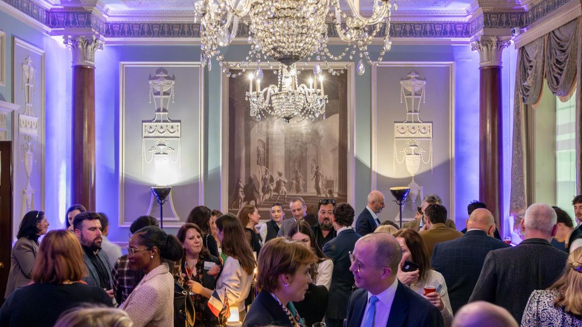 French Chamber of Great Britain - Galette des Rois event at Home House, in partnership with Maison Philippe Conticini.