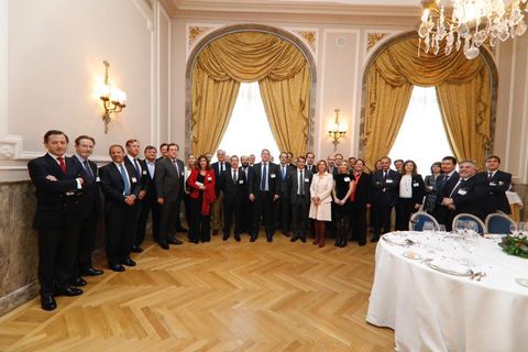 Comité de patrocinio con Laurent Paillassot