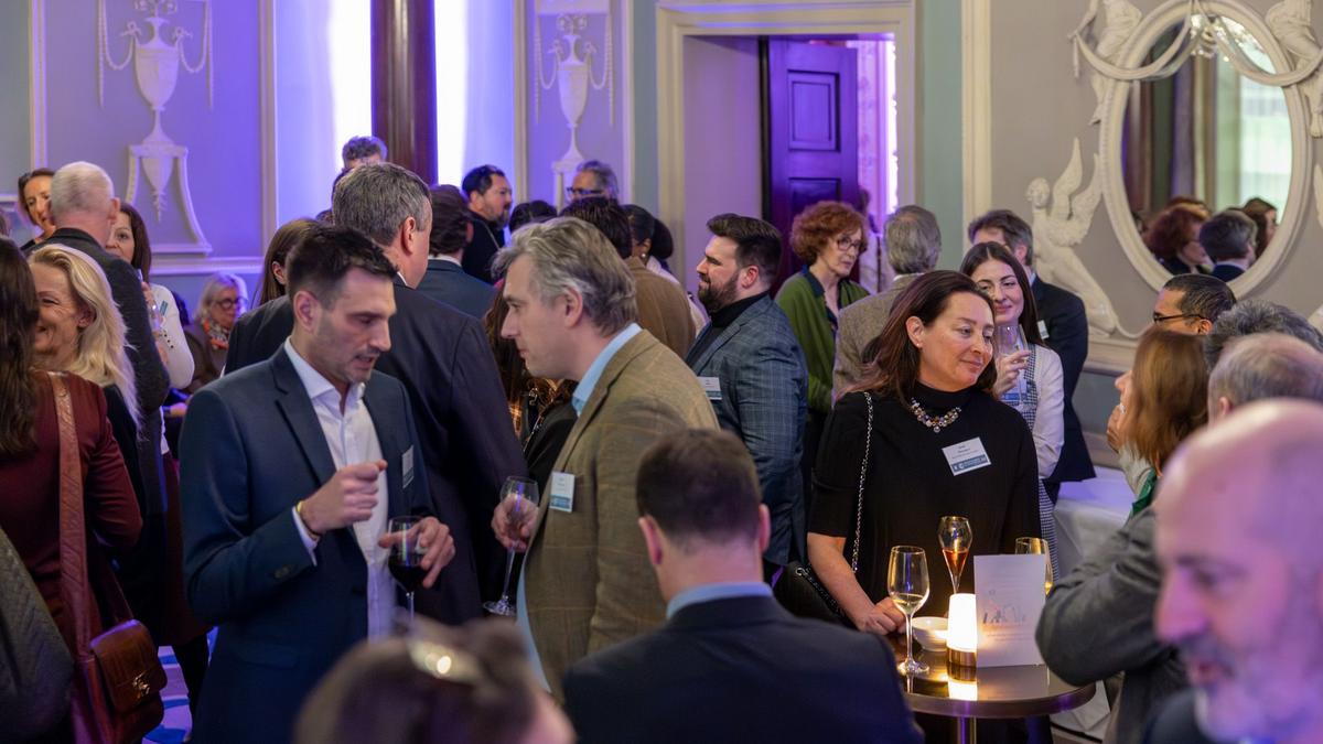 French Chamber of Great Britain - Galette des Rois event at Home House, in partnership with Maison Philippe Conticini.