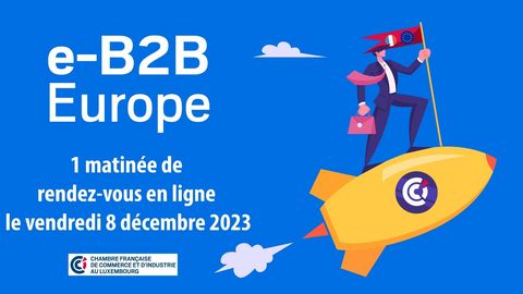 Rejoignez-nous le vendredi 8 décembre 2023 pour rencontrer de futurs partenaires d'affaires en Europe!