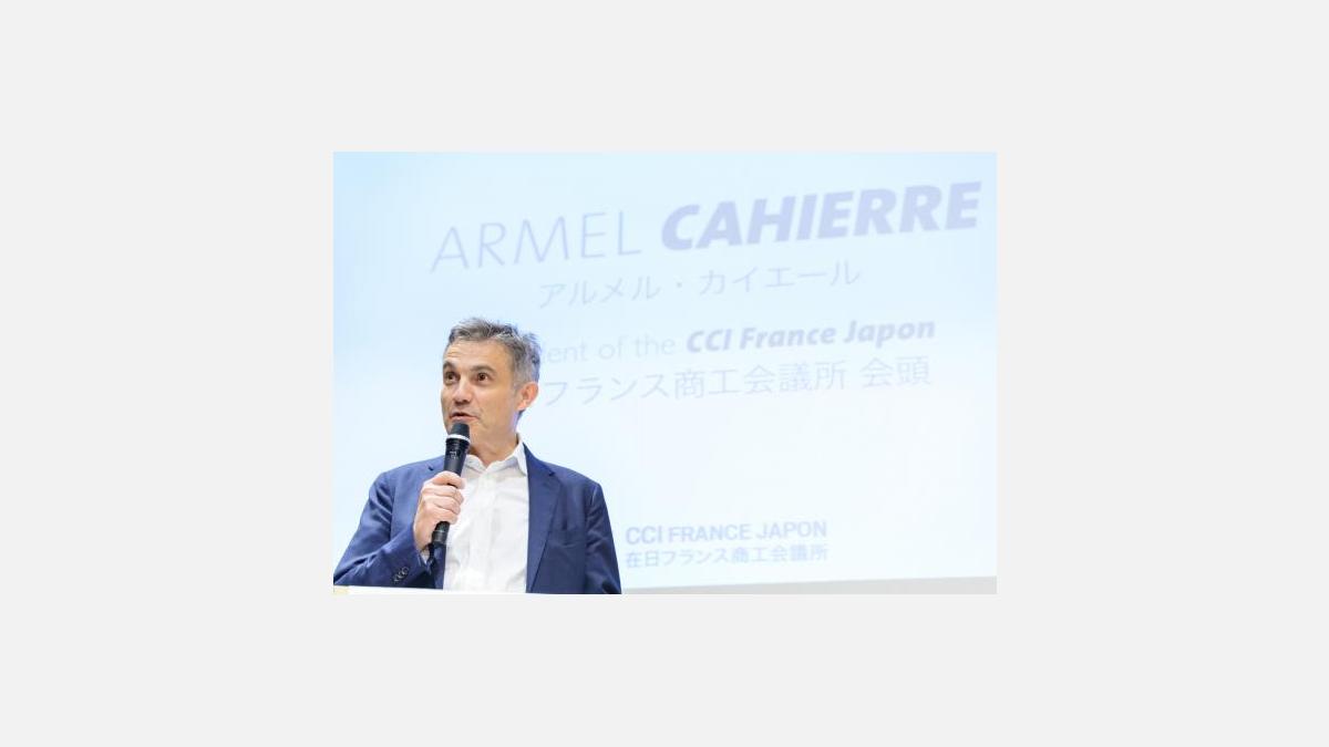 Armel Cahierre, Président de la CCI France Japon