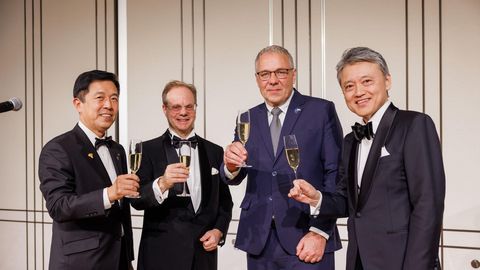 Ichiro Hirosawa, Jérôme Chouchan, Patrick Molinoz et Shinichiro Furumoto Ichiro Hirosawa, Jérôme Chouchan, Patrick Molinoz et Shinichiro Furumoto