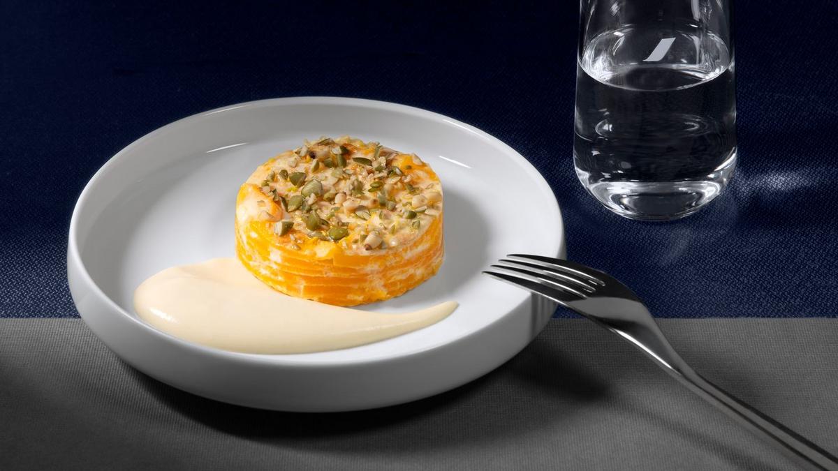 Le mille-feuille de courge