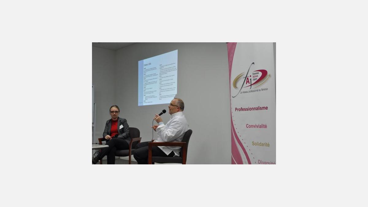 Richard Ledu et Pauline Van Thienen