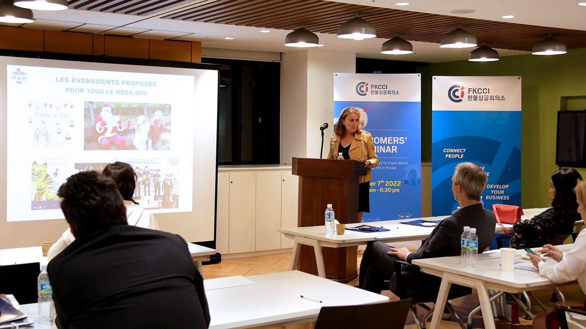 FKCCI Newcomers’ Seminar 2022: how to succeed at your integration as an expatriate in South Korea