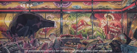 L'imaginaire de Hayao Miyazaki en tapisserie d'Aubusson | Tombée de métier et dévoilement n°2 L'imaginaire de Hayao Miyazaki en tapisserie d'Aubusson | Tombée de métier et dévoilement n°2