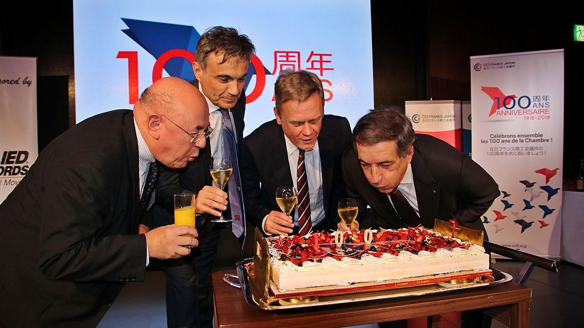 Philippe Dalpayrat, Armel Cahierre, Laurent Pic et Bernard Delmas