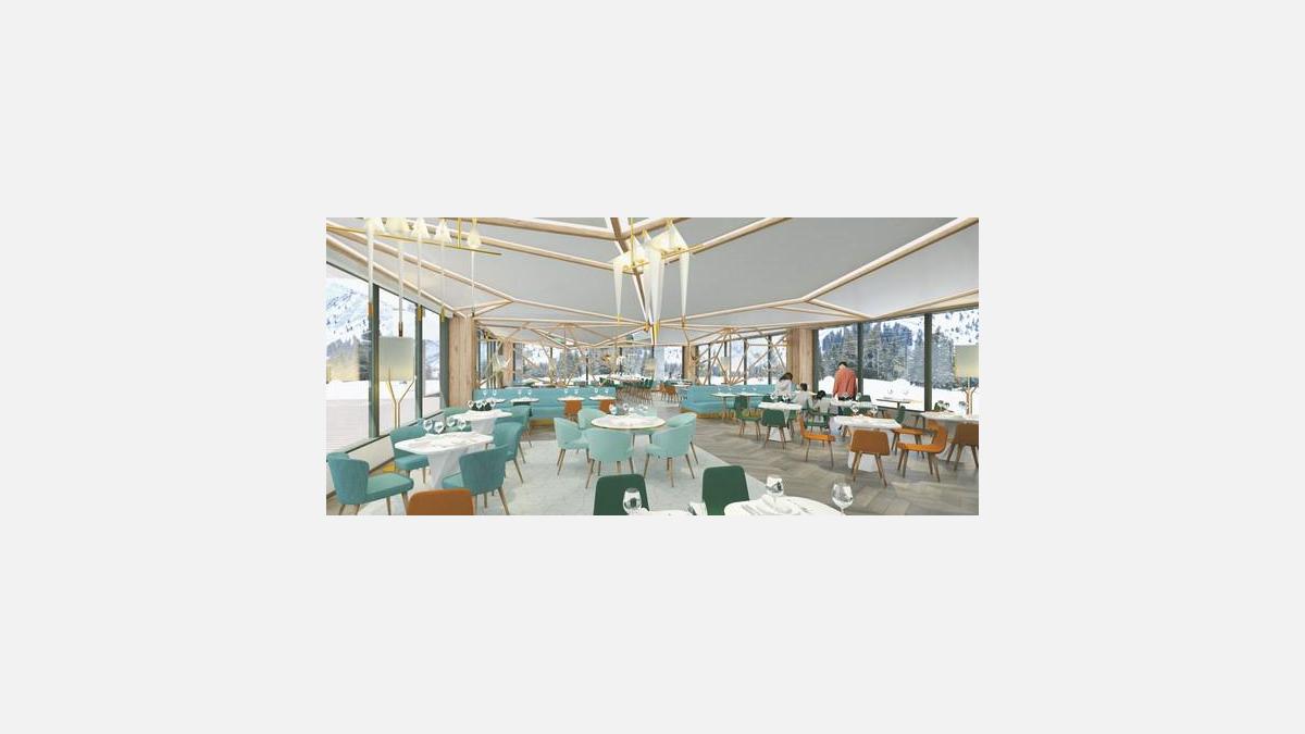 Restaurant qui sera inauguré en décembre à Hokkaido Sahoro