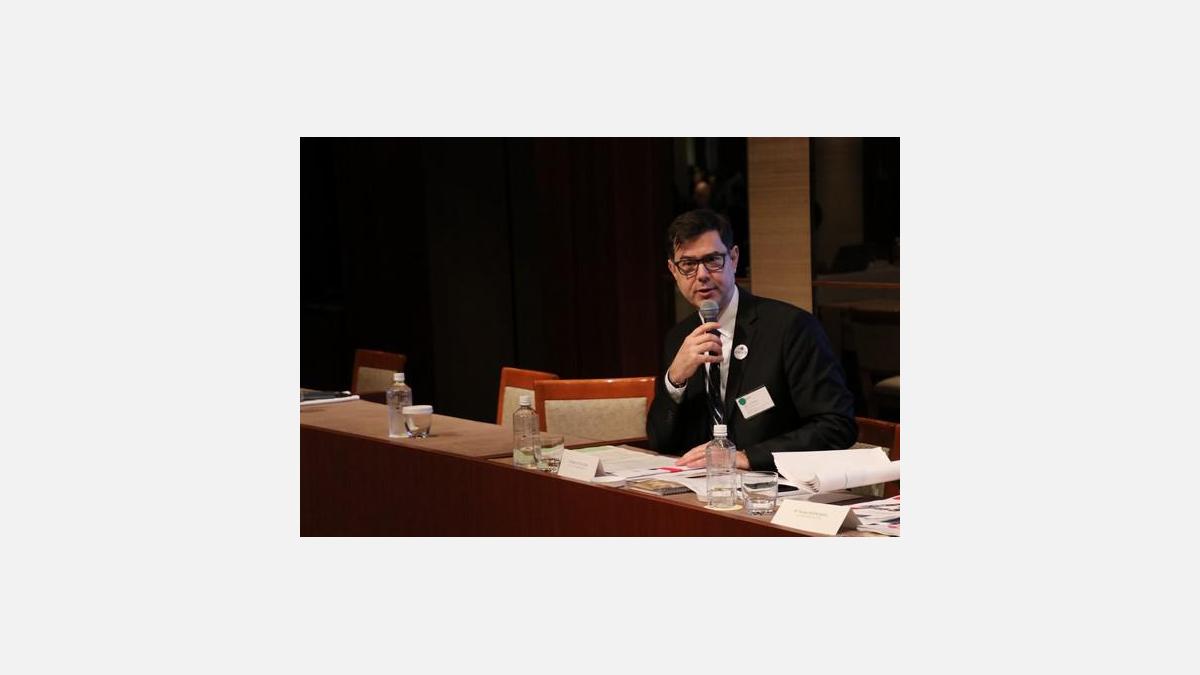 Serban Cantacuzène, trésorier de la CCI France Japon