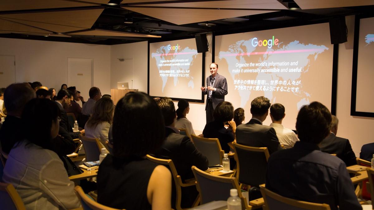 Stuart Miller, Program Manager of Google Partner Plex Tokyo