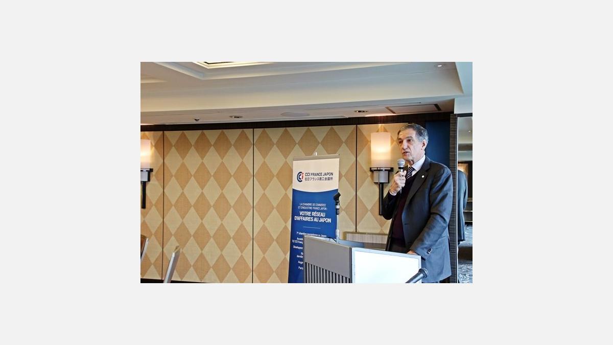 Bernard Delmas, ancien Président de la CCI France Japon
