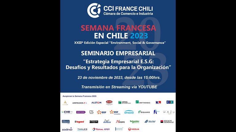 SEMINARIO EMPRESARIAL "ESTRATEGIA EMPRESARIAL E.S.G: DESAFÍOS Y RESULTADOS PARA LA ORGANIZACIÓN"