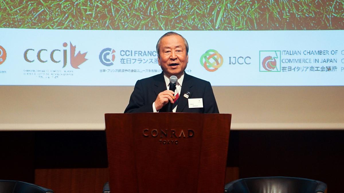 Akira Shimazu, PDG du Comité d’organisation de la Coupe du monde de Rugby