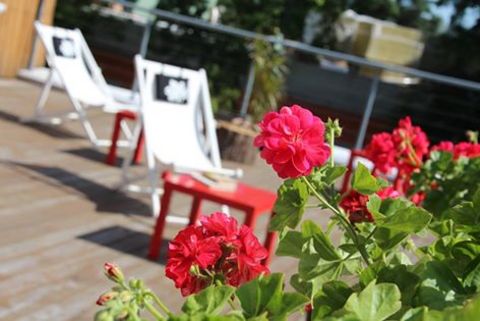 Klub Saska Kępa zdjęcie taras