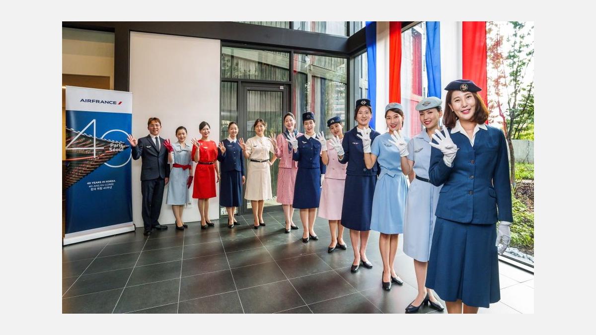 Air France celebrates its 40th anniversary in South Korea Air France celebrates its 40th anniversary in South Korea