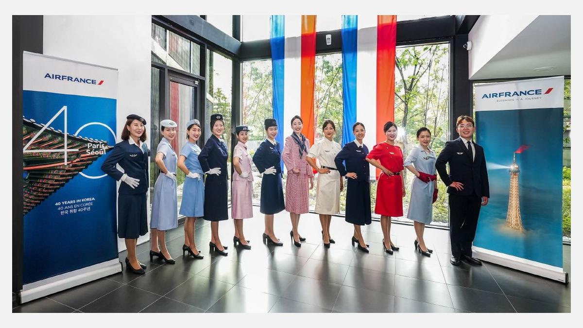 Air France celebrates its 40th anniversary in South Korea Air France celebrates its 40th anniversary in South Korea