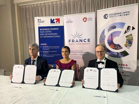 La Cofrex, Business France et la CCI France Japon signent une convention de partenariat autour du Pavillon France Osaka 2025 La Cofrex, Business France et la CCI France Japon signent une convention de partenariat autour du Pavillon France Osaka 2025