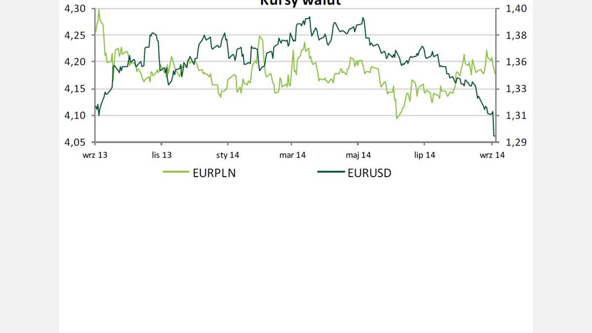 kursy walut wykres