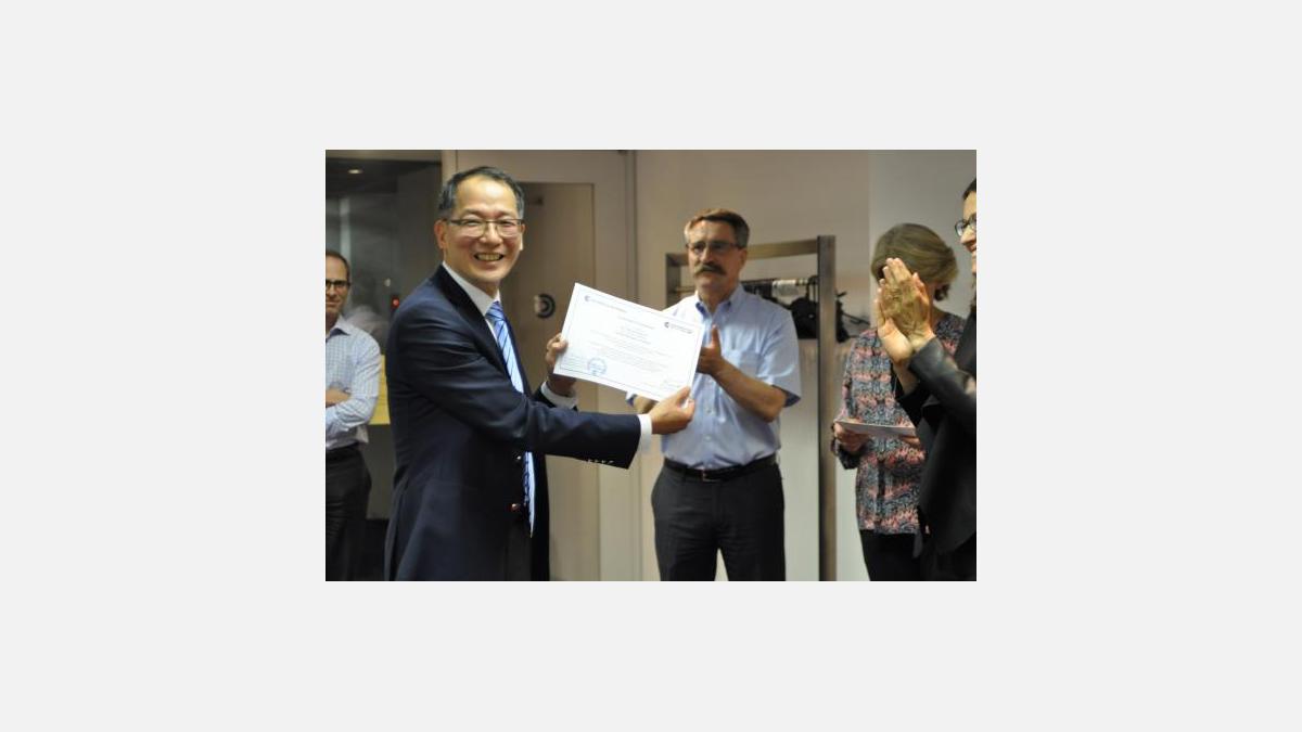 Un heureux diplômé