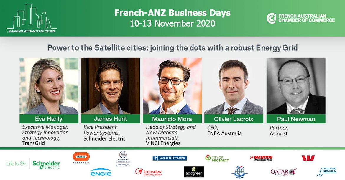 Conference - Power to the Satellite cities: joining the dots with a robust Energy Grid