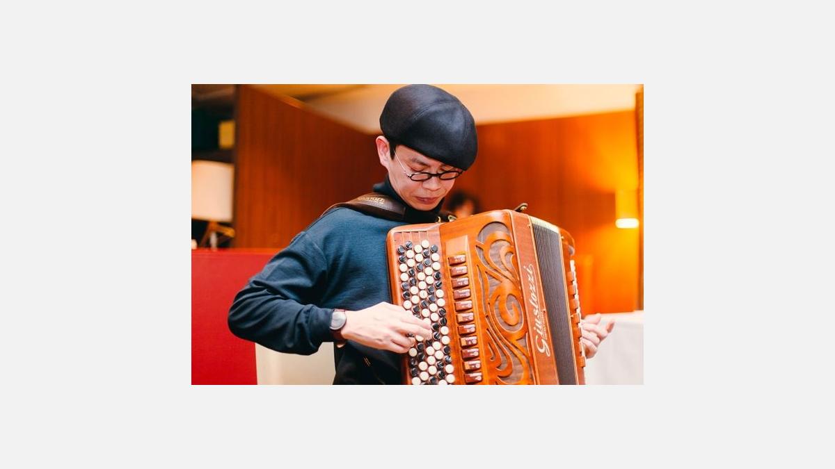 l’accordéoniste japonais, Kentaro Mori...