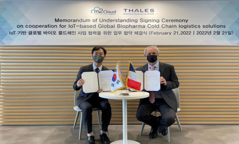 M2Cloud Signs MOU with Thales to Enter Global Biopharma Cold Chain Market Based on IoT M2Cloud Signs MOU with Thales to Enter Global Biopharma Cold Chain Market Based on IoT