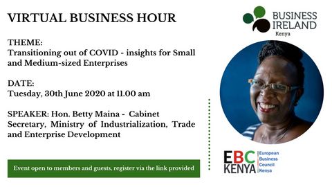 EBC Webinar 'Transitioning Out Of Covid- Insights For Small & Medium-Sized Enterprises'