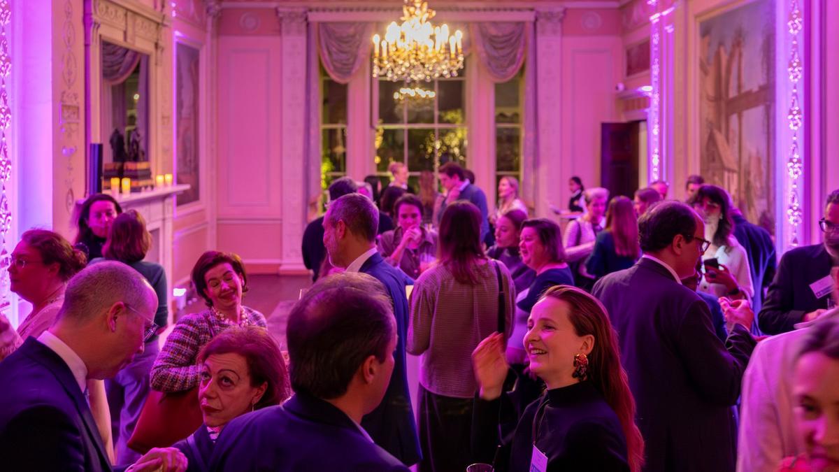 French Chamber of Great Britain - Galette des Rois event at Home House, in partnership with Maison Philippe Conticini.