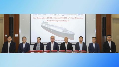GTT is partnering with seven stakeholders in a joint meeting to develop a more sustainable LNG carrier