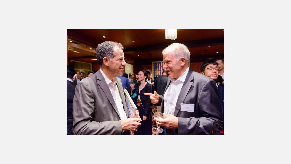 Une séance de networking a conclu ce symposium sur l'énergie