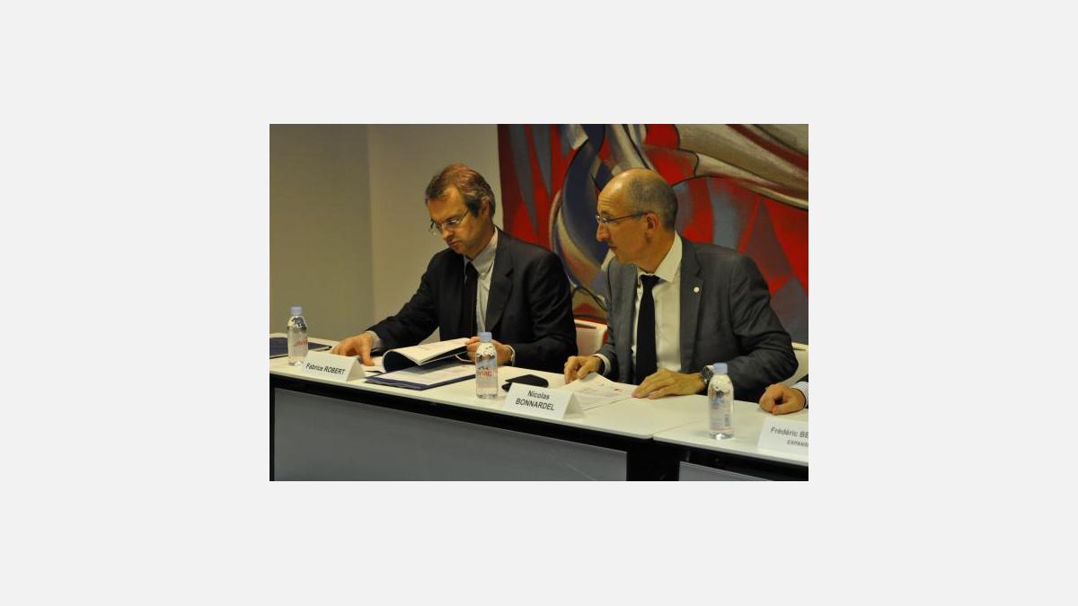 Fabrice Robert et Nicolas Bonnardel