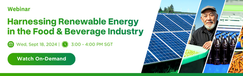 Harnessing Renewable Energy in the Food & Beverage Industry: A Recap of the Latest TotalEnergies Webinar Harnessing Renewable Energy in the Food & Beverage Industry: A Recap of the Latest TotalEnergies Webinar