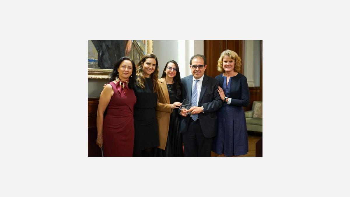 María Antonia Tigre, Natalia Urzola Gutierrez , Luis Fernando Macías Gómez y Susan Kath,