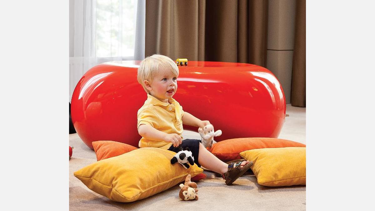 Kącik zabaw dla dzieci w Novotel Kraków City West